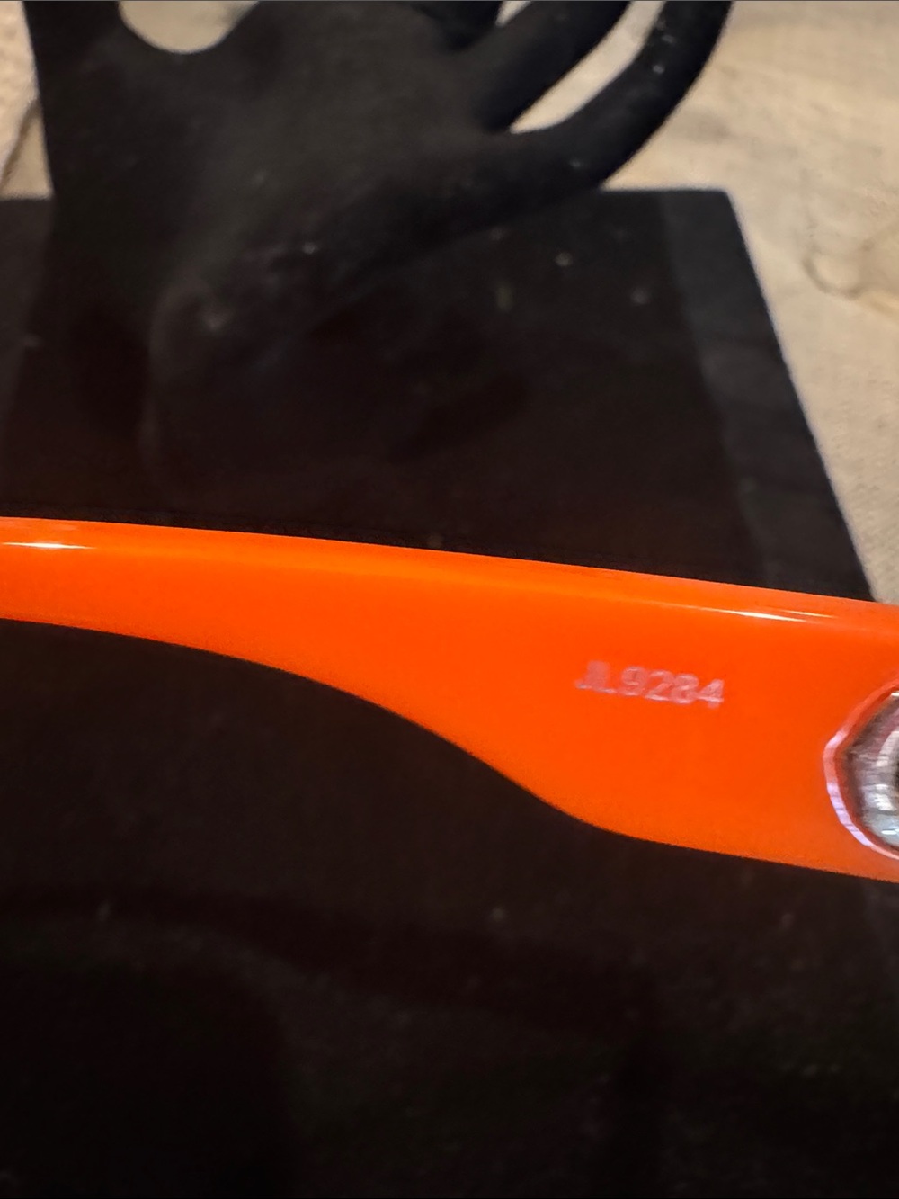 Hermes Orange & Gold Cool Design Frame Sunglasses - Picture 8 of 8